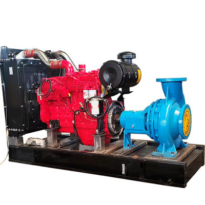 200KW Kangmingsi Water Pump Unit Diesel Generator Set with ISO9001 Sound Attenuated Enclosure and Air Filter