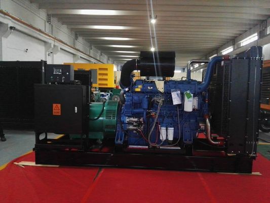 Backup Power Supply 500KW Guangxi Yuchai Diesel Generator Set for Pure Copper Motor