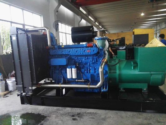 Backup Power Supply 500KW Guangxi Yuchai Diesel Generator Set for Pure Copper Motor