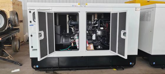 80KW Dongfeng Kangmingsi Generator Set with Canopy Type and Sound Attenuated Enclosure