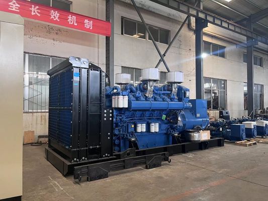 1875KVA Guangxi Yuchai Diesel Generator Set 1500KW Strong Power Self-starting System