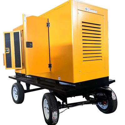 1500RPM Dongfeng Kangmingsi 100KVA Mobile Silent Generator Set with Marathon Alternator