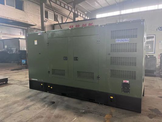 Guangxi Yuchai 375KVA Silent Speaker Diesel Generator Set with Water Cooling System