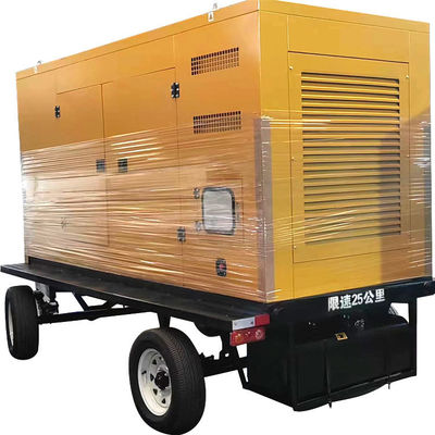 500KVA WEICHAI Mobile Car Silent Speaker Generator Set 400KW Backup Emergency Power Supply Self Starting System