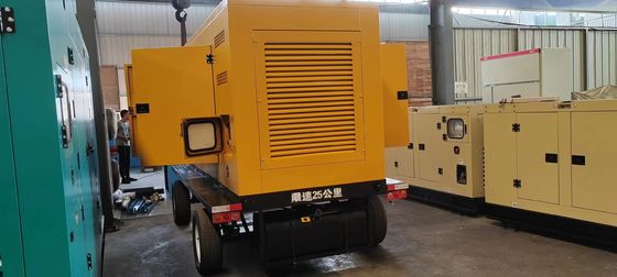 500KVA WEICHAI Mobile Car Silent Speaker Generator Set 400KW Backup Emergency Power Supply Self Starting System