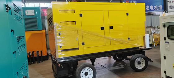500KVA WEICHAI Mobile Car Silent Speaker Generator Set 400KW Backup Emergency Power Supply Self Starting System