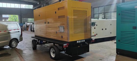 500KVA WEICHAI Mobile Car Silent Speaker Generator Set 400KW Backup Emergency Power Supply Self Starting System