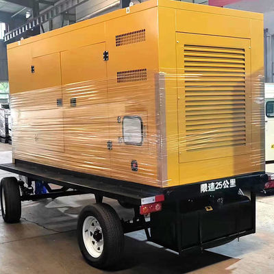 Weichai 400KW Trailer Rainproof Canopy Diesel Generator Set for and ISO9001 Certified