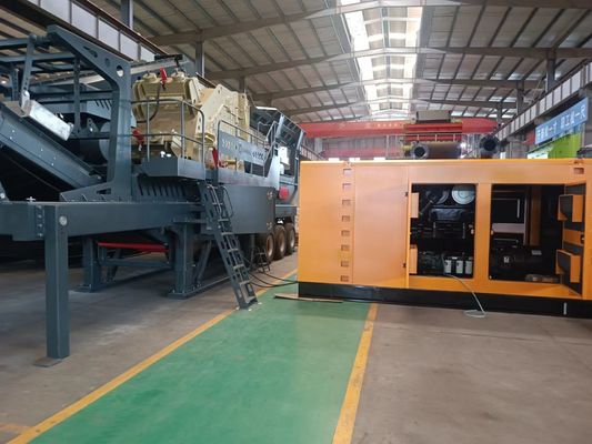 1500RPM 600KW Self Starting Mobile Type Cummins Generator Set for Large Backup Power Supply