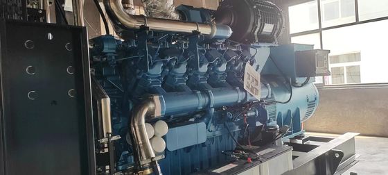 Water Cooling System 1000KW Weichai Boduan Generator Set with Sound Attenuated Filter