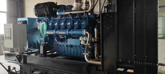 Water Cooling System 1000KW Weichai Boduan Generator Set with Sound Attenuated Filter