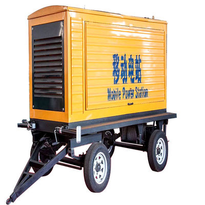 100KW Weichai Portable Diesel Generator Set with Air Filter and Soundproof Enclosure