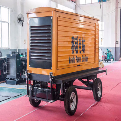 100KW Weichai Portable Diesel Generator Set with Air Filter and Soundproof Enclosure