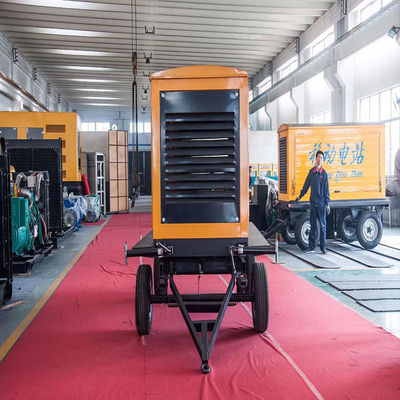 100KW Weichai Portable Diesel Generator Set with Air Filter and Soundproof Enclosure