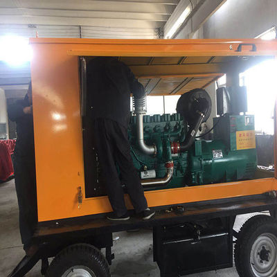 200KW Weichai Diesel Generator Set Trailer with Pure Copper Motor and Water Cooling System