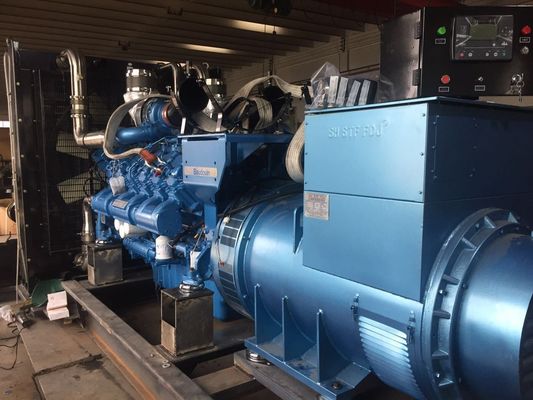 Large School Backup Emergency Power Supply 1000KW Weichai Boduan Diesel Generator Set