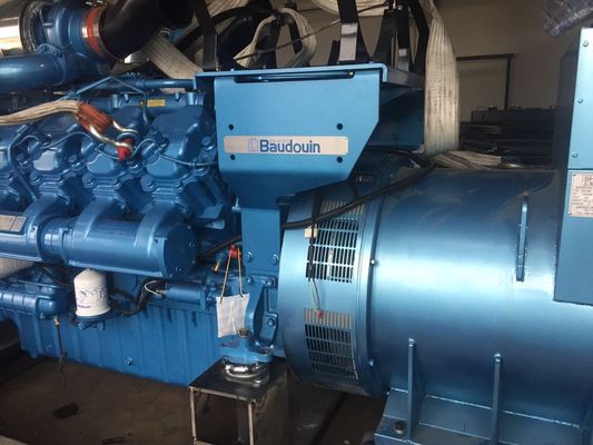 Large School Backup Emergency Power Supply 1000KW Weichai Boduan Diesel Generator Set
