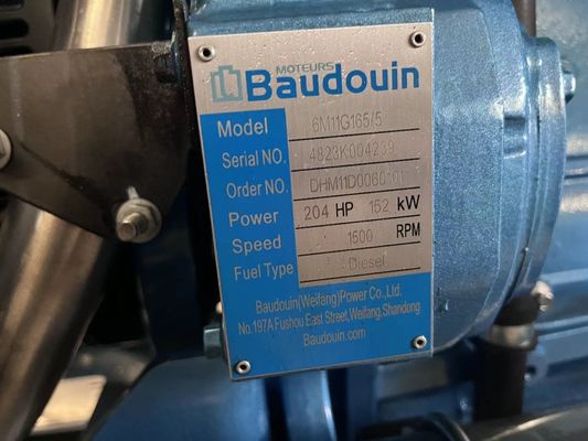 120KW Weichai Boduan Diesel Generator Set for Emergency Backup Power Supply in Large